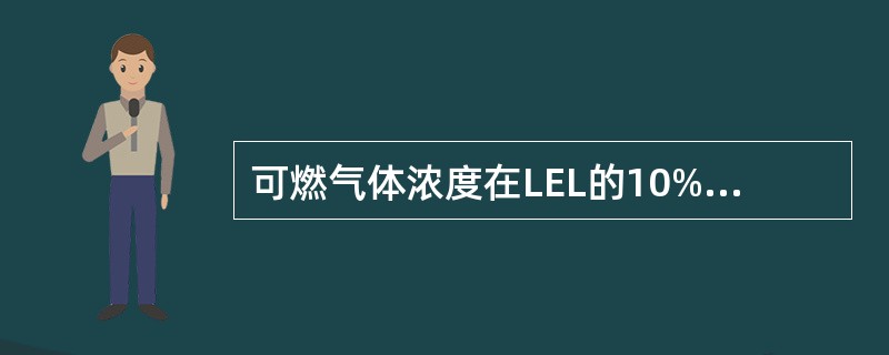 可燃气体浓度在LEL的10%和20%时发出警报，这里20%LEL时的警报称作（）