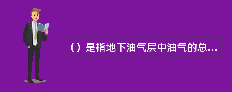 （）是指地下油气层中油气的总储量。