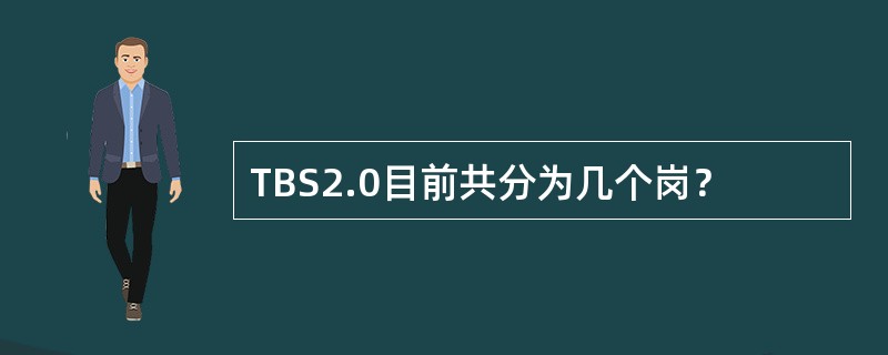 TBS2.0目前共分为几个岗？