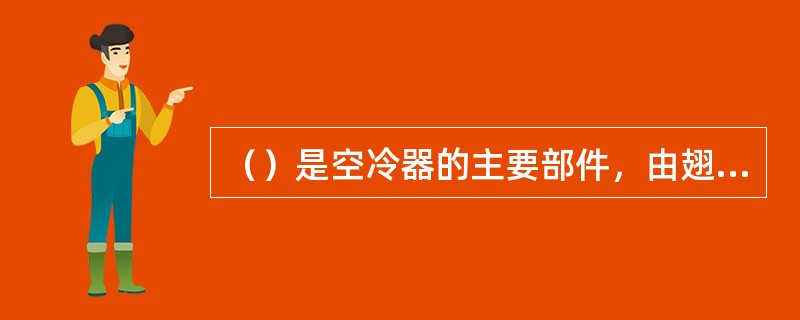 （）是空冷器的主要部件，由翅片管、管箱、框架组成。