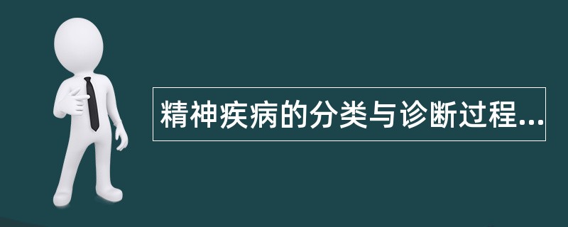 精神疾病的分类与诊断过程与医学伦理道德题库