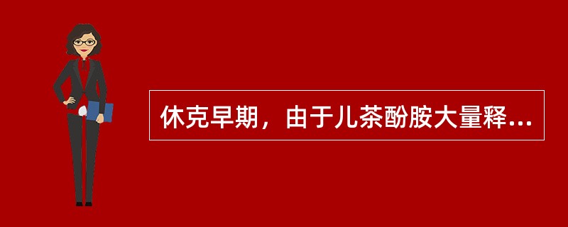 休克早期，由于儿茶酚胺大量释放，造成（）