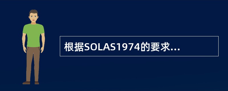 根据SOLAS1974的要求，下列（）应配备《货物系固手册》。