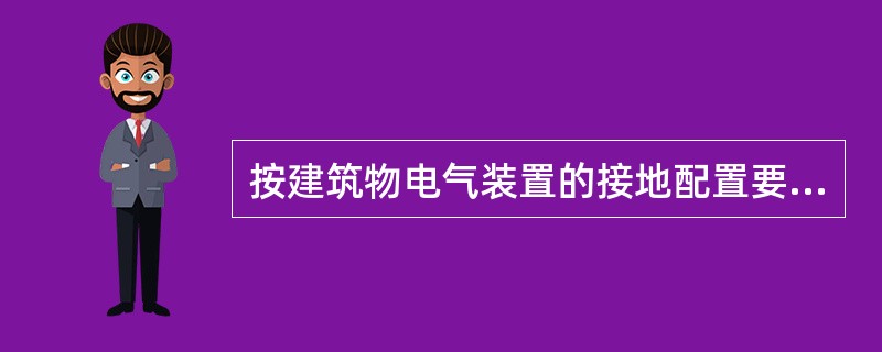 按建筑物电气装置的接地配置要求，埋入土壤中接地极的最小尺寸为（）。