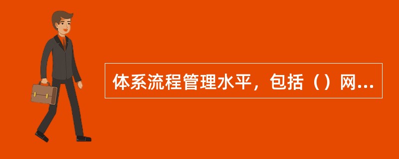 体系流程管理水平，包括（）网络资源盘活。