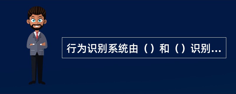 行为识别系统由（）和（）识别子系统构成。