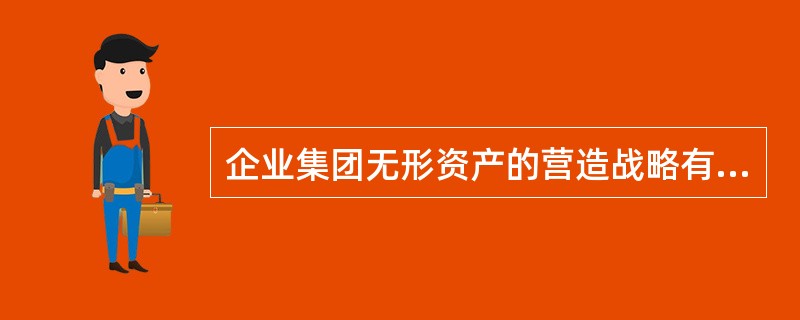 企业集团无形资产的营造战略有哪些内容？