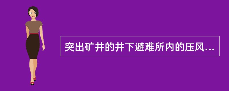 突出矿井的井下避难所内的压风自救系统应当满足哪些要求？