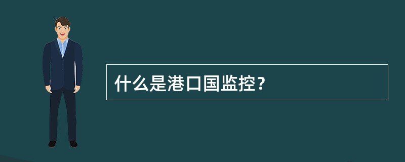 什么是港口国监控？