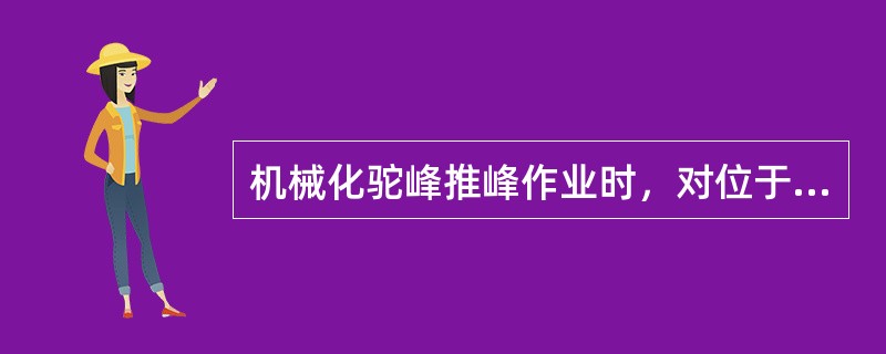 机械化驼峰推峰作业时，对位于难行车组后面的易行车组应（）推峰。