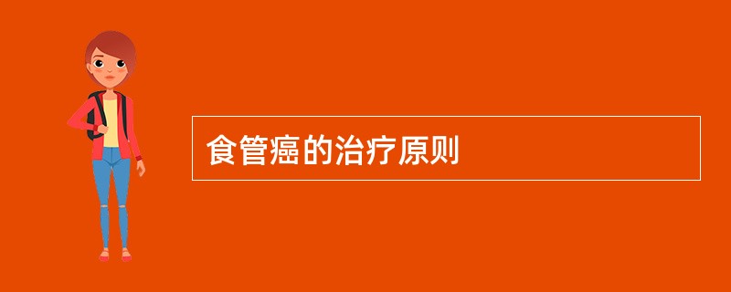 食管癌的治疗原则