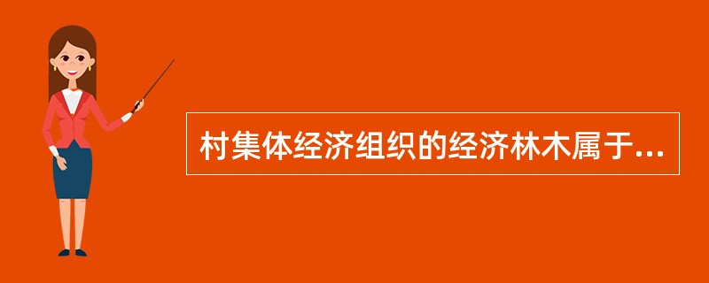 村集体经济组织的经济林木属于（）。