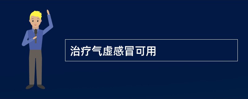 治疗气虚感冒可用