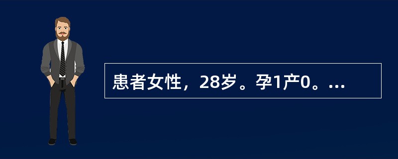 患者女性，28岁。孕1产0。临产后采用缩宫素静脉滴注，破膜后不久突然出现烦躁不安
