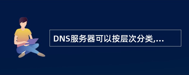 DNS服务器可以按层次分类,其中不包括______。