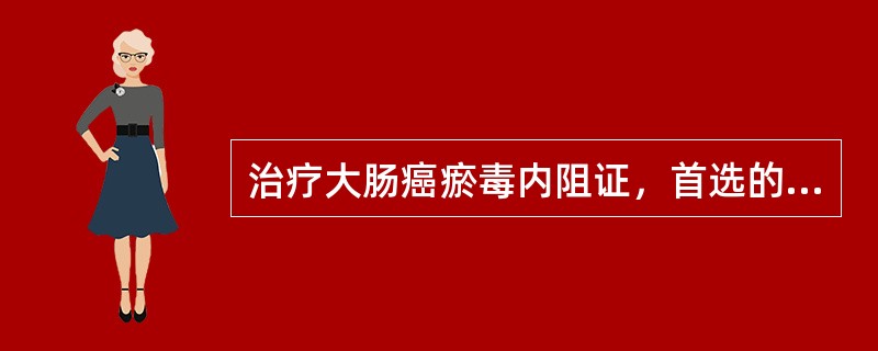 治疗大肠癌瘀毒内阻证，首选的方剂是( )