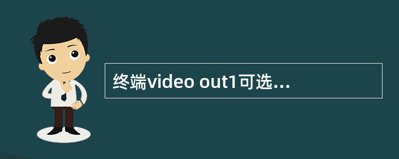 终端video out1可选的视频输出格式有（）
