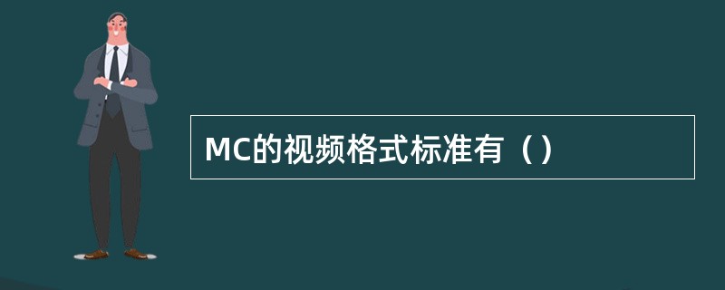 MC的视频格式标准有（）