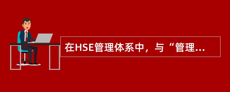 在HSE管理体系中，与“管理者的代表”相对应的一级要素是（）。