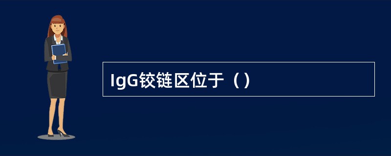 IgG铰链区位于（）