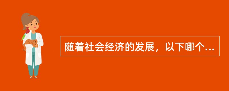 随着社会经济的发展，以下哪个指标可以适当增长（）。