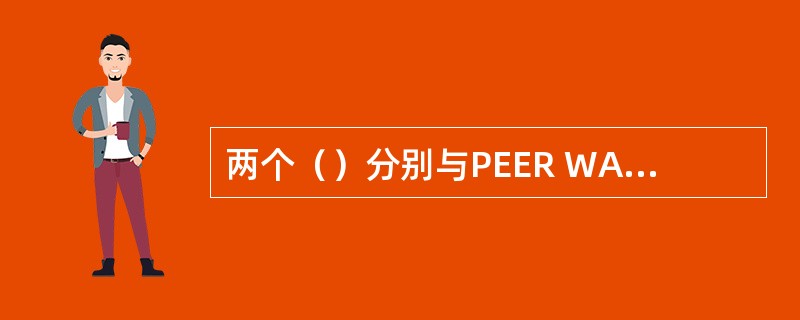 两个（）分别与PEER WAY通讯总线AB相连