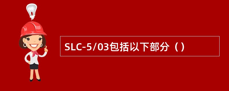 SLC-5/03包括以下部分（）