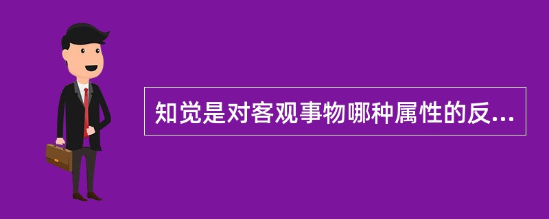 知觉是对客观事物哪种属性的反映（）