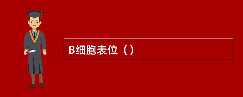 B细胞表位（）