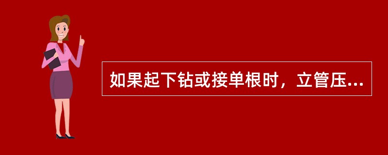 如果起下钻或接单根时，立管压力不回零，可能是（）堵塞或快速接头损坏。