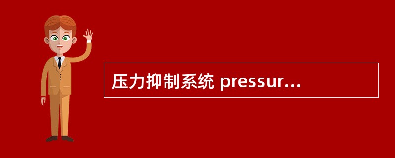 压力抑制系统 pressure suppression system