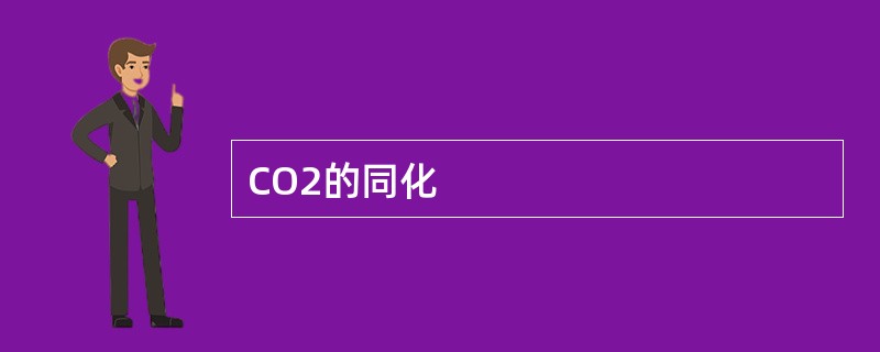 CO2的同化