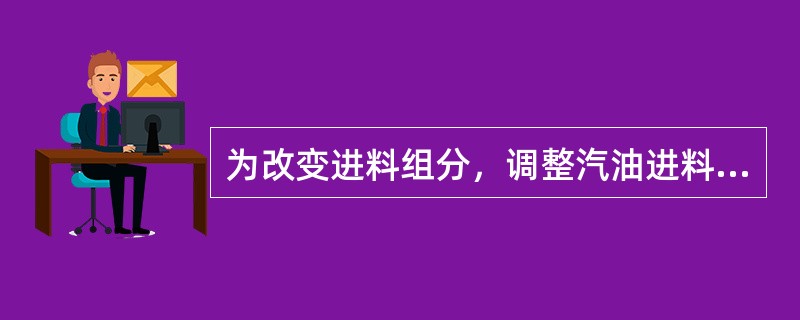 为改变进料组分，调整汽油进料中的双烯和溴价，通常将一段加氢反应器出口引出部分产品