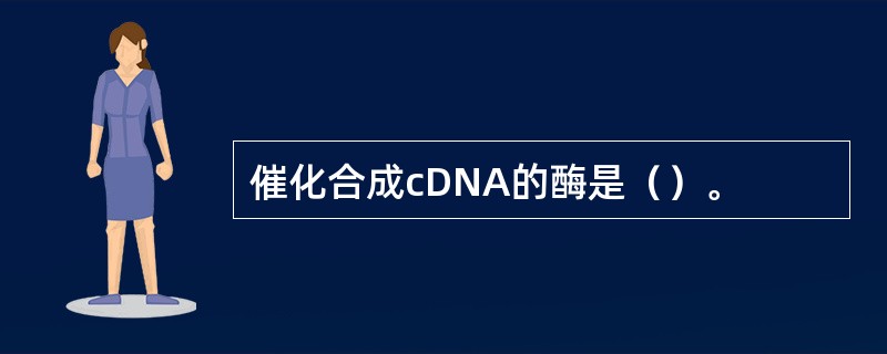 催化合成cDNA的酶是（）。