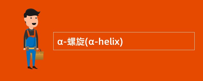 α-螺旋(α-helix)