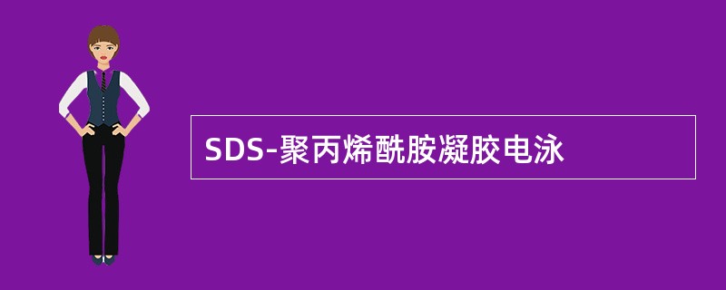 SDS-聚丙烯酰胺凝胶电泳