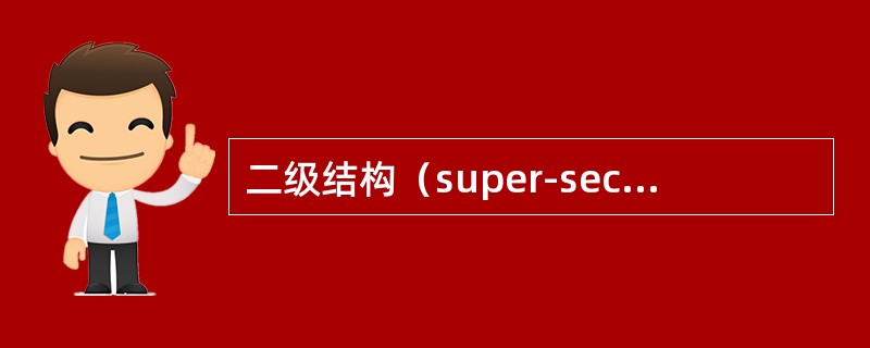 二级结构（super-secondary structure）