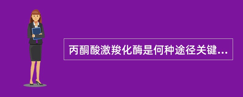 丙酮酸激羧化酶是何种途径关键酶（）。