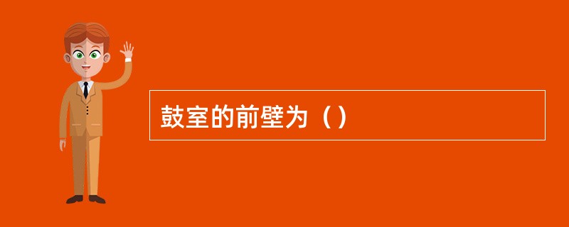 鼓室的前壁为（）