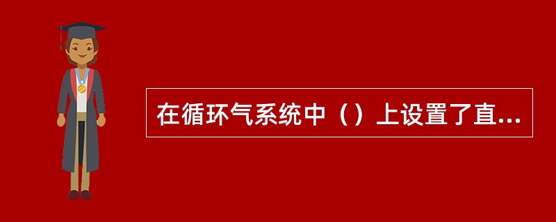 在循环气系统中（）上设置了直接氮气充入口。