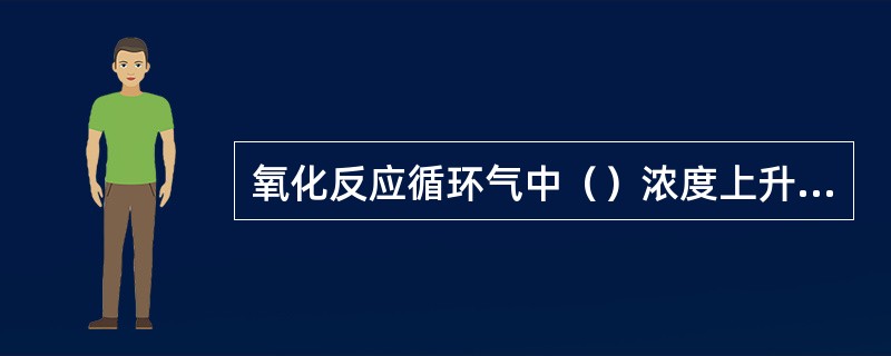 氧化反应循环气中（）浓度上升，选择性会下降。