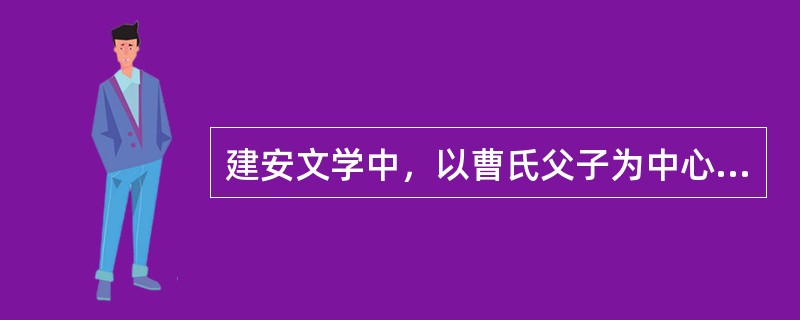 建安文学中，以曹氏父子为中心所形成的文人集团称“建安七子”，七位文人是？