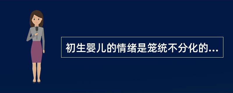 初生婴儿的情绪是笼统不分化的，一岁后逐渐分化，两岁左右，已出现各种（）情绪。