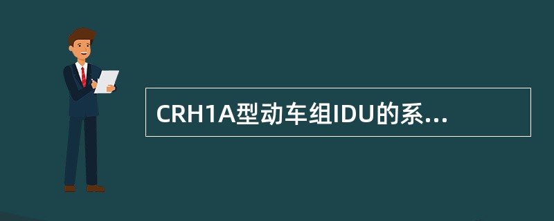 CRH1A型动车组IDU的系统--外门界面上，车门状态指示信息显示区域显示绿色边