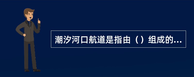 潮汐河口航道是指由（）组成的受潮汐影响的航道。