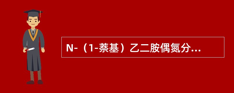 N-（1-萘基）乙二胺偶氮分光光度法测定水中苯胺类化合物时，萘乙二胺盐酸盐溶液应