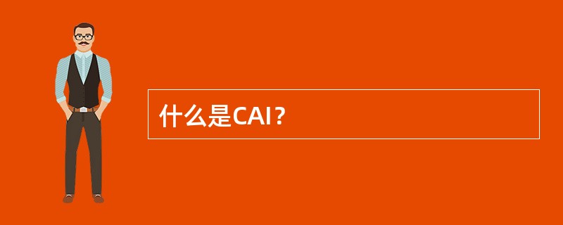 什么是CAI？