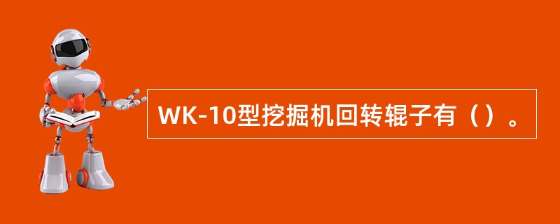 WK-10型挖掘机回转辊子有（）。