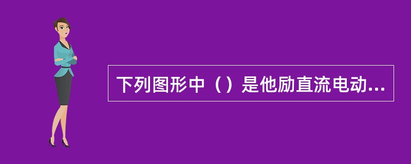 下列图形中（）是他励直流电动机。