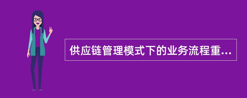 供应链管理模式下的业务流程重组是指以（）为指导，对供应链中的业务流程进行分解、整